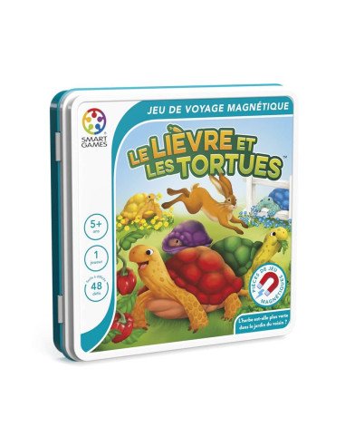 Tin Box : Le Lièvre et les Tortues - Logique et Puzzles - cover - couverture - boîte