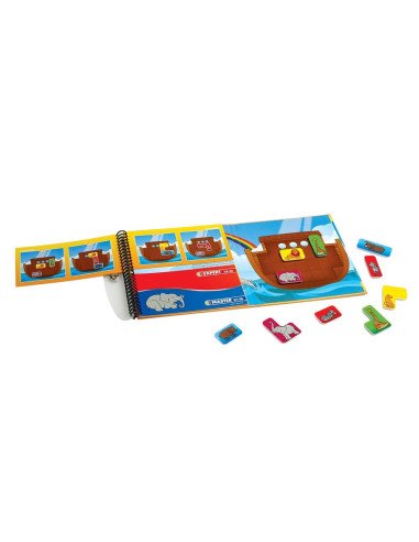 L'Arche de Noé - Logique et Puzzles - Smart Games - contenu - matériel - visuel L'Arche de Noé - Logique et Puzzles - Smart Games - contenu - matériel - visuel