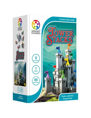 Tower Stacks - Logique et Puzzles - Smart Games - cover - couverture - boîte