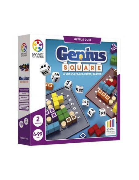 Genius Square - Logique et Puzzles - Smart Games - cover - couverture - boïte