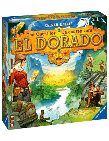 La Course Vers El Dorado - Jeux de société - Jeux Initiés - cover - couverture - boîte