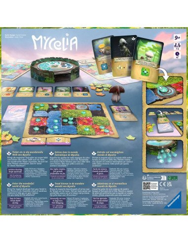 Mycelia - Jeux de société - Jeux Initiés - dos de la boîtes
