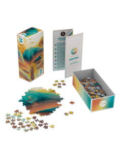 Puzzle UNIVERSE - 500p : Entre Dunes - cover - couverture - boîte 2