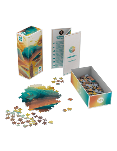 Puzzle UNIVERSE - 500p : Entre Dunes - cover - couverture - boîte - contenu - matériel - visuel Puzzle UNIVERSE - 500p : Entre Dunes - cover - couverture - boîte - contenu - matériel - visuel