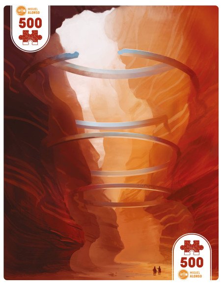 Puzzle UNIVERSE - 500p : Desert Rings Puzzle UNIVERSE - 500p : Desert Rings