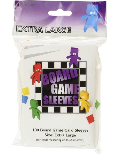 Board Game Sleeves - Extra Large - 65x100mm (x100) - Protège-Carte (Sleeves)