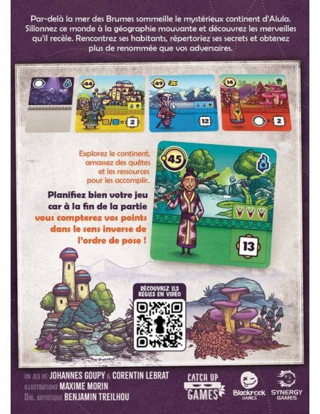 Faraway (Orange) - Jeux de société - Jeux Familiaux - dos de la boîte