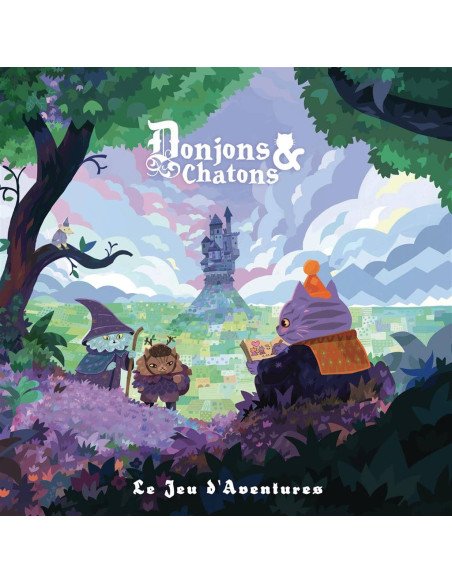 Donjons et Chatons - Jeux de Rôles - Jeux Familiaux - cover - couverture - boîte
