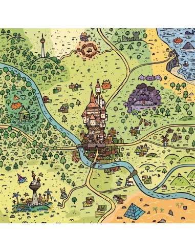 Donjons et Chatons - Jeux de Rôles - Jeux Familiaux - contenu - matériel - visuel