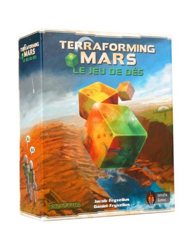 Terraforming Mars : Le Jeu de Dés - Jeux de société - Jeux Experts - cover - couverture - boîte