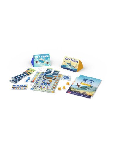 Sky Team - Jeux de société - Jeux 2 Joueurs - contenu - matériel - visuel