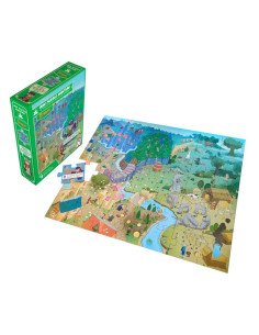 Mon Puzzle Aventure : Dragon - Jeux Enfants - Jeux 5 ans - cover - couverture - boîte 2