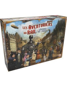 Aventurier du Rail : Legacy - Jeux de société - Jeux Familiaux - cover - couverture - boîte