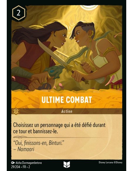 S2 - 029/204 - Ultime combat - Disney Lorcana - Série 2