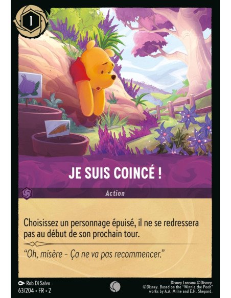 S2 - 063/204 - Je suis coincé ! - Disney Lorcana - Série 2