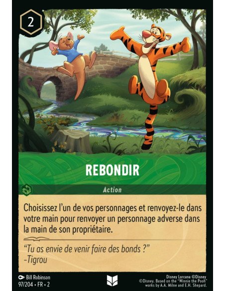 S2 - 097/204 - Rebondir - Disney Lorcana - Série 2