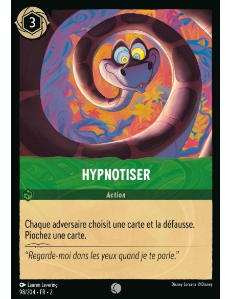 S2 - 098/204 - Hypnotiser - Disney Lorcana - Série 2