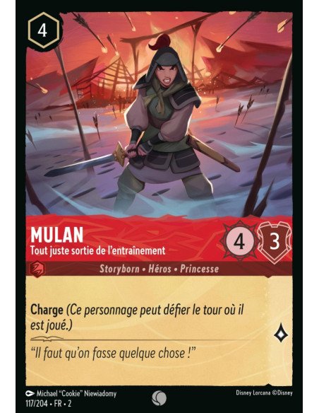 S2 - 117/204 - Mulan : Tout juste sortie de l'entraînement