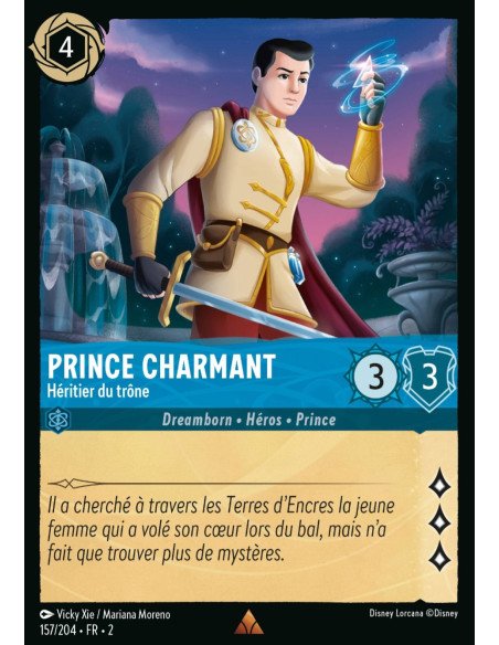 S2 - 157/204 - Prince Charmant : Héritier du trône - Disney Lorcana - Série 2