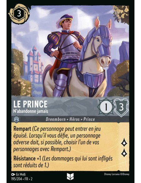 S2 - 195/204 - Le Prince : N'abandonne jamais