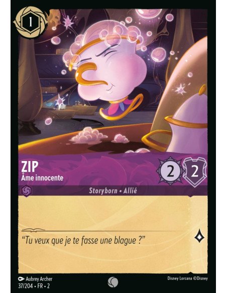 S2 - 037/204 - Zip : Âme innocente - Disney Lorcana - Série 2
