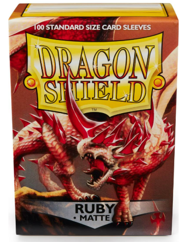 Dragon Shield Matte Ruby aux Gentlemen du Jeu - Paris 20