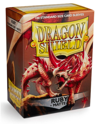 Dragon Shield Matte Ruby aux Gentlemen du Jeu - Paris 20