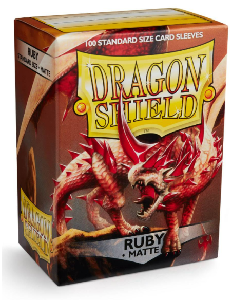 Dragon Shield Matte Ruby aux Gentlemen du Jeu - Paris 20