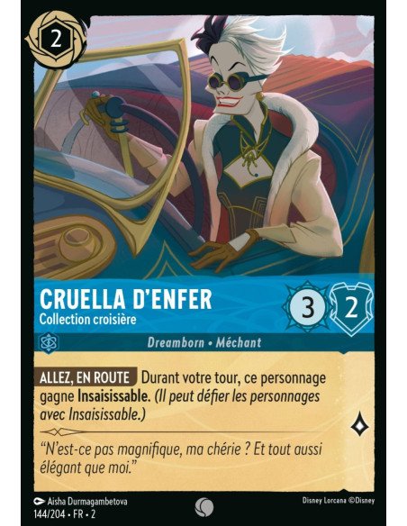 S2 - 144/204 - Cruella D'Enfer : Collection croisière