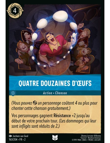S2 - 163/204 - Quatre douzaines d'œufs
