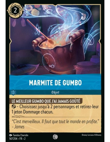 S2 - 167/204 - Marmite de gumbo - Disney Lorcana - Série 2