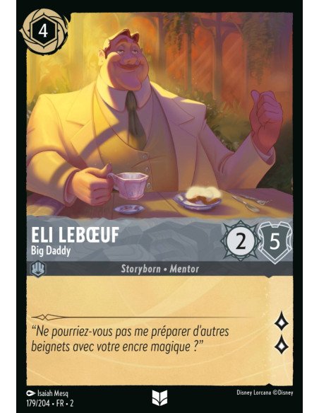 S2 - 179/204 - Eli Lebœuf : Big Daddy - Disney Lorcana - Série 2