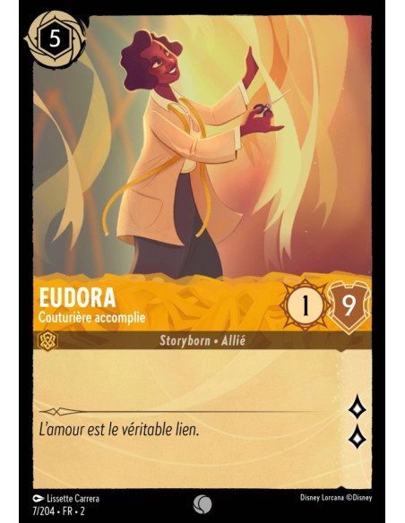 S2 - 007/204 - Eudora : Couturière accomplie - Disney Lorcana - Série 2