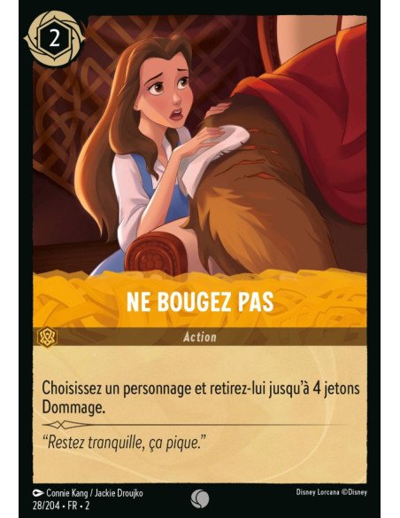 S2 - 028/204 - Ne bougez pas - Disney Lorcana - Série 2