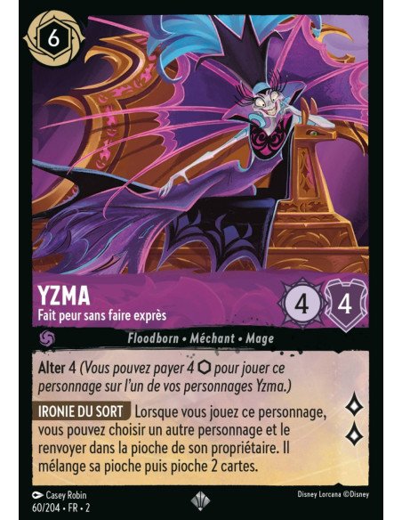 S2 - 060/204 - Yzma : Fait peur sans faire exprès - Disney Lorcana - Série 2