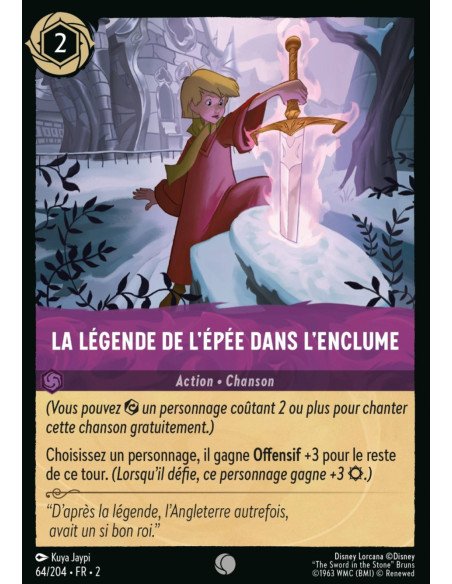 S2 - 064/204 - La légende de l'épée dans l'enclume