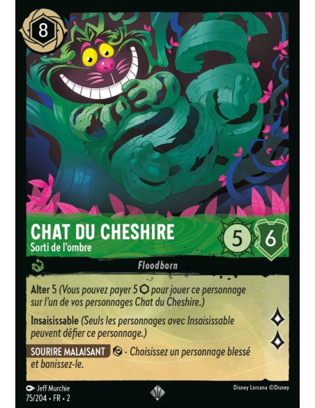 S2 - 075/204 - Chat du Cheshire : Sorti de l'ombre