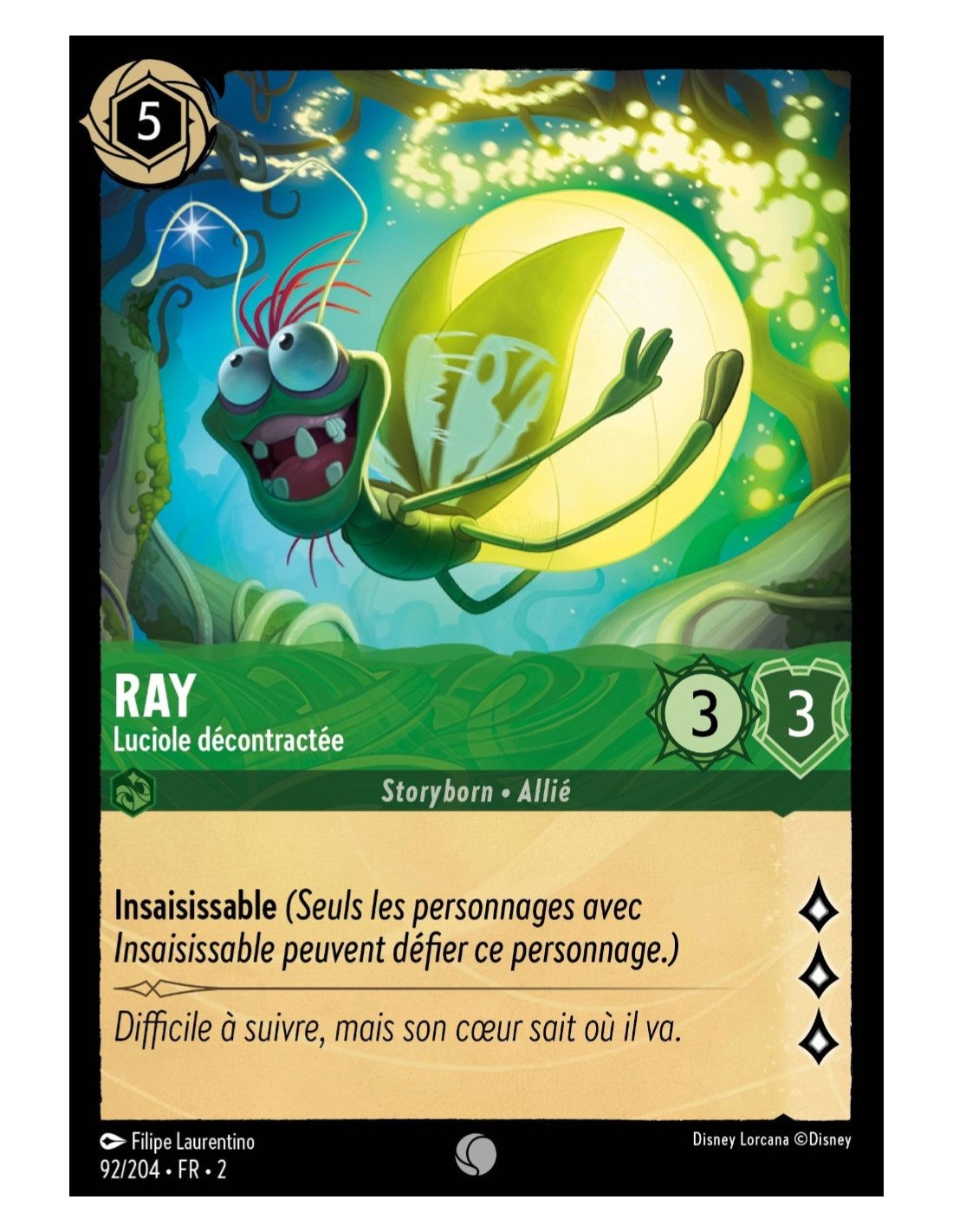 S2 - 92/204 - Ray : Luciole décontractée