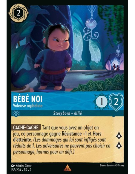 S2 - 155/204 - Bébé Noi : Voleuse orpheline - Disney Lorcana - Série 2