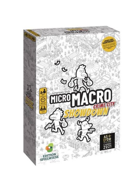 Micro Macro 4 : Showdown - Jeux de société - Jeu d'Enquêtes - cover - couverture - boîte