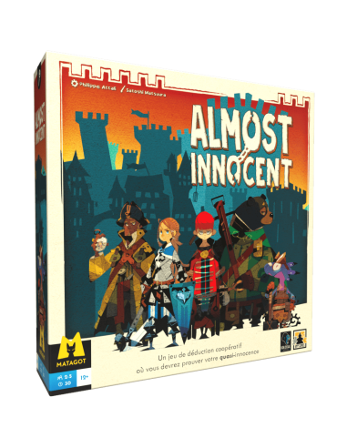 Almost Innocent - Jeux de société - Jeux Familiaux - cover - couverture - boîte