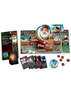 Dice Throne : Père Noël vs Krampus - Jeux de société - Jeux 2 Joueurs - cover - couverture - boîte 2
