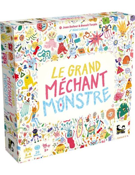 Le Grand Méchant Montre - Jeux Enfants - Jeux 5 ans - cover - couverture - boîte