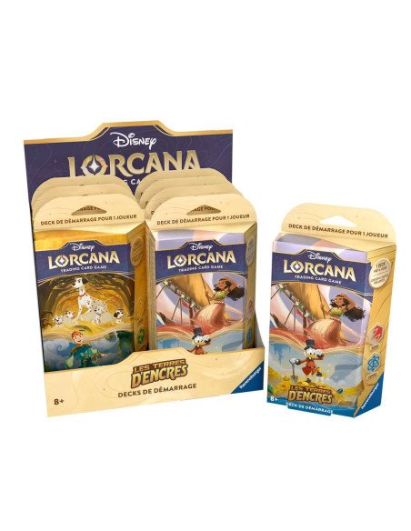 Deck de Démarrage Lorcana Pongo - Peter Pan - Lorcana Chapitre 3 - Présentoir