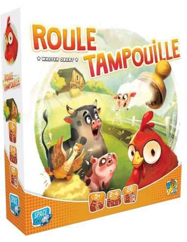 Roule-Tampouille - Jeux Enfants - Jeux 4 ans - cover - couverture - boîte