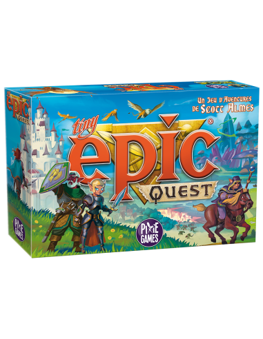 Tiny Epic Quest - Jeu de société - Boite - Graphisme - Illustration