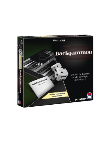 Backgammon (Série Noire) - Jeux de société - Jeux Classiques - cover - couverture - boîte