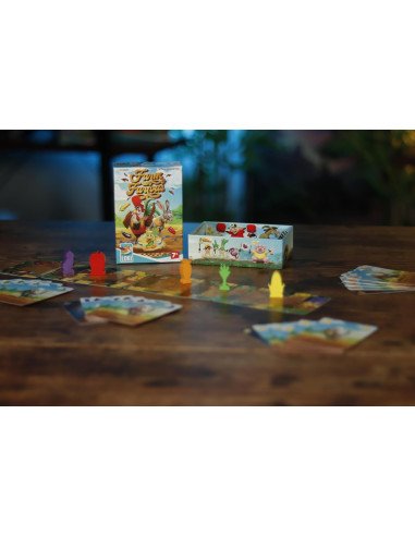 Farm and furious - Enfants - Jeux de société - Animaux - 7 ans - Matériel - Intérieur