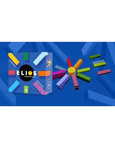Elios - Jeu de société - Matériel - Boite - Jeu en bois