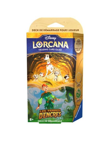 Deck de Démarrage Lorcana Pongo - Peter Pan - Lorcana Chapitre 3